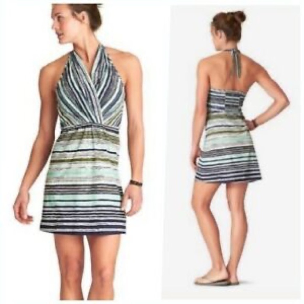 Athleta Go Anywhere quick dry halter dress 2P